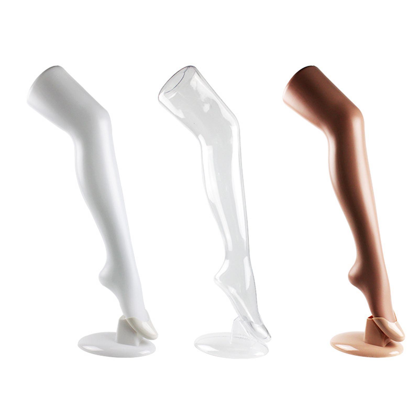 Free Standing Hosiery Mannequin Leg Practical Sock Display For Commercial Shop F